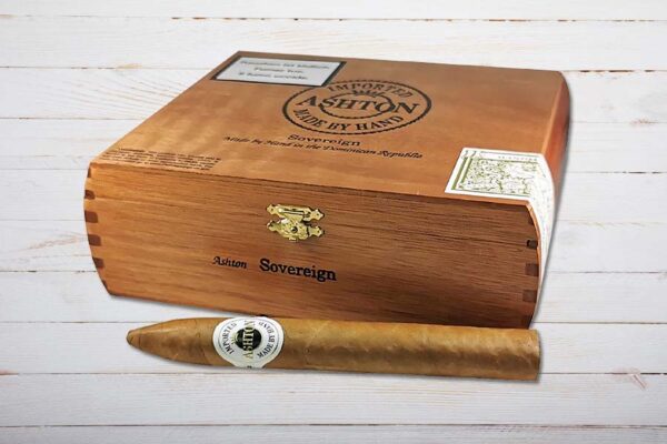 Ashton Cigars Classic Sovereign, Torpedo, Ring 55, Länge: 171 mm, Box 25er