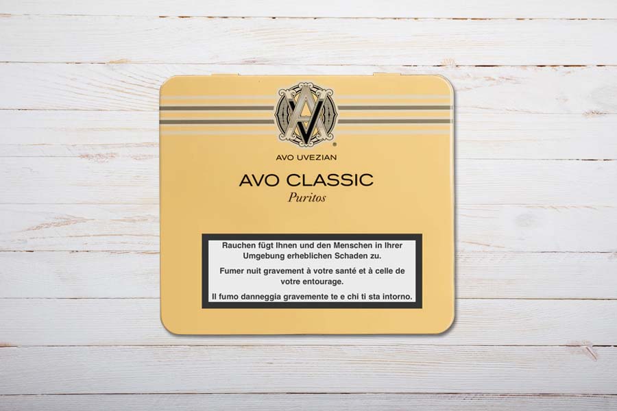 AVO Zigarren Classic Puritos, Ring 30, Länge: 102 mm, Box 10er