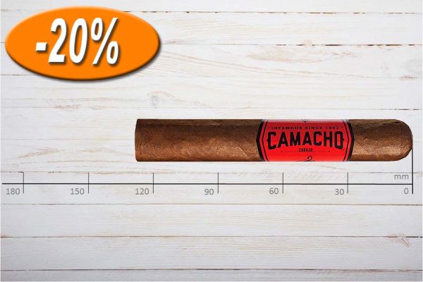 Camacho rot Zigarren Corojo Robusto, Ring 50, Länge: 127 mm, Aktion