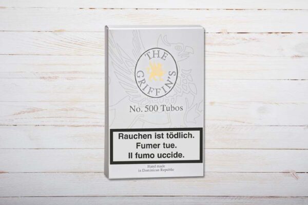 The Griffins Zigarren Classic No.500, Corona, im Tubo/Alutube, Ring 43, Länge: 130 mm, Box 4er