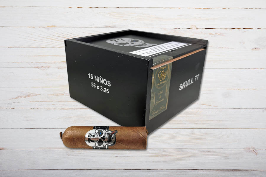 Cigare / Skull 77 El Nino, Gordito, Box 15er, Ring 58, Länge: 83 mm