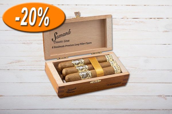Samana Cigars Classic Line Robusto, Sale, Aktion, Box 6er