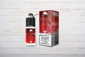 XEO Nic-Salt E-Liquid, American Blend Red, 10ml