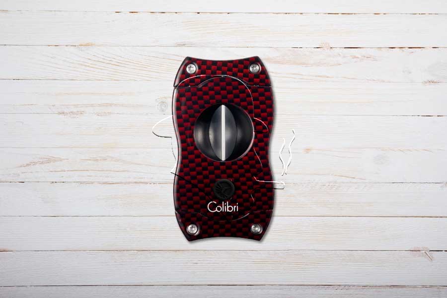 Colibri V-Cut/Cutter Carbon Fiber, rot/red