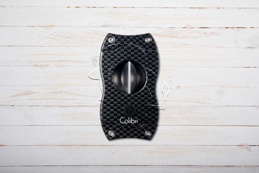 Colibri V-Cut/Cutter Carbon Fiber, schwarz/black