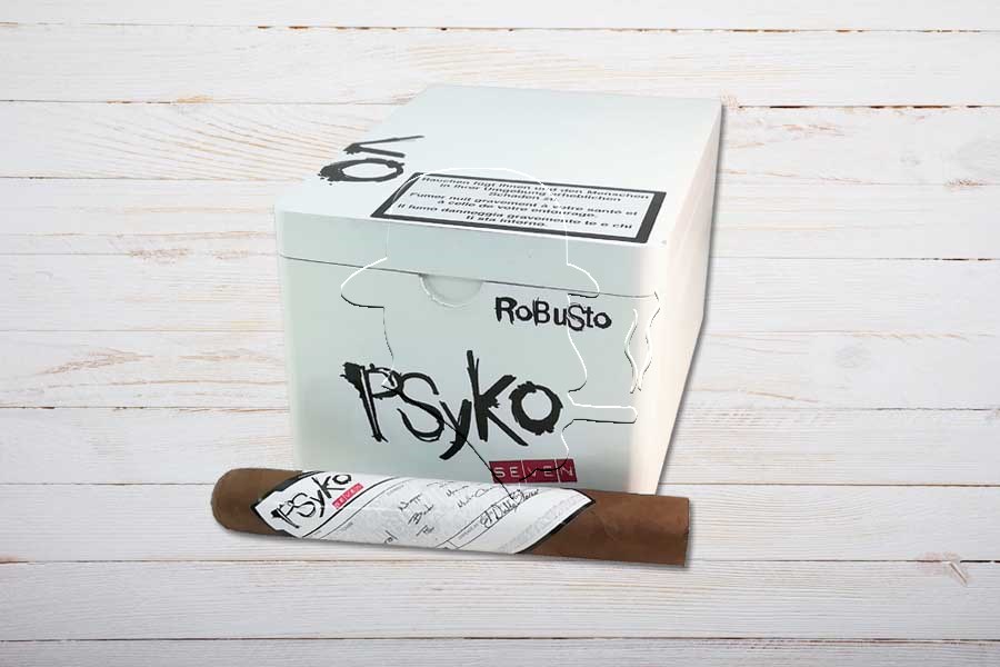 Psyko 7 Natural Robusto, Ring 50, Länge: 140 mm, Box 20er
