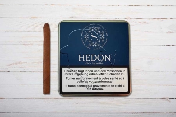 Hedon Club Cigarillo, Zigarillo, Ring 20, Länge: 89 mm, Box 10er