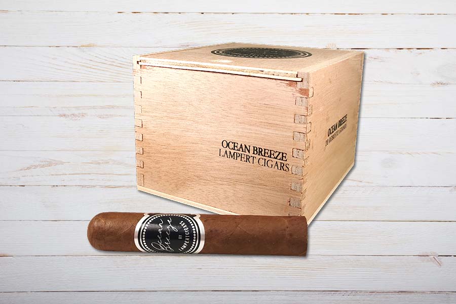 Ocean Breeze by Lampert Cigars, Magnum 54, Ring 54, Länge: 121 mm, Box 20er