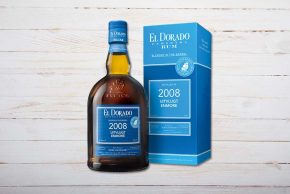 El Dorado Blended in the Barrel (BIB), Uitvlugt/Enmore, Rum, Guyana, 70cl, blau
