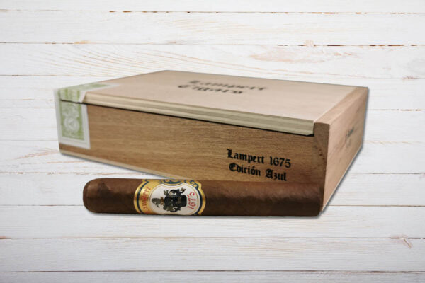 Lampert Cigars 1675 Edicion Azul, Robusto, Ring 50, Länge 127 mm, Box 20er