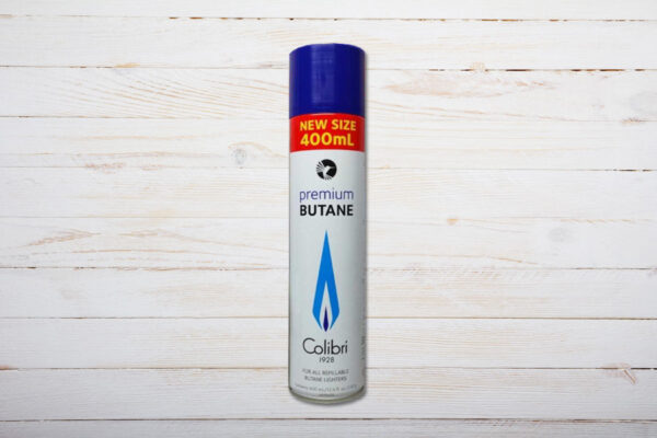 Colibri Premium Butane Gas 400ml, Feuerzeug auffüllen, Jetflame