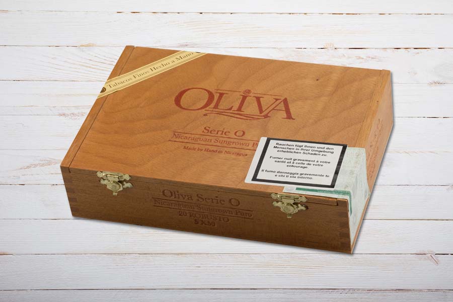 Oliva Zigarren Serie O, Robusto, Ring 50, Länge 127 mm, Box 20er
