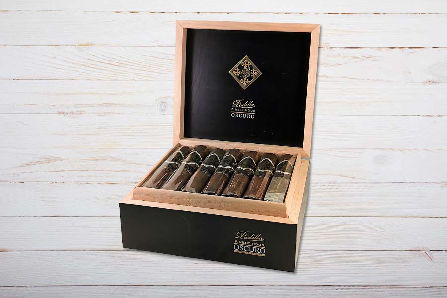 Padilla Finest Hour Oscuro, Robusto, Box 20er, Ring 50, Länge: 127 mm