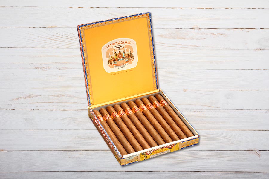 Partagas Lusitanias Cigars, Prominentes, Box 10er