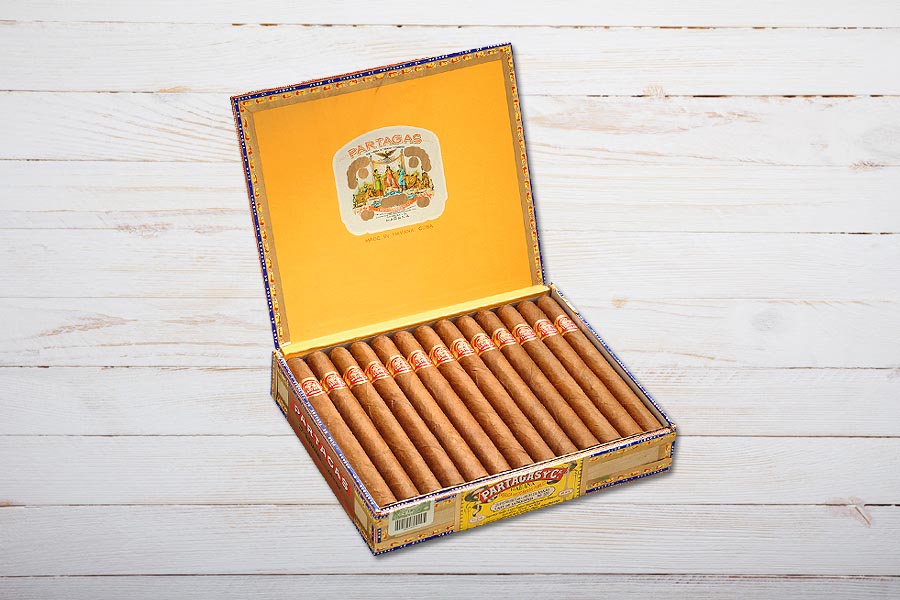 Partagas Lusitanias Cigars, Prominentes, Box 25er