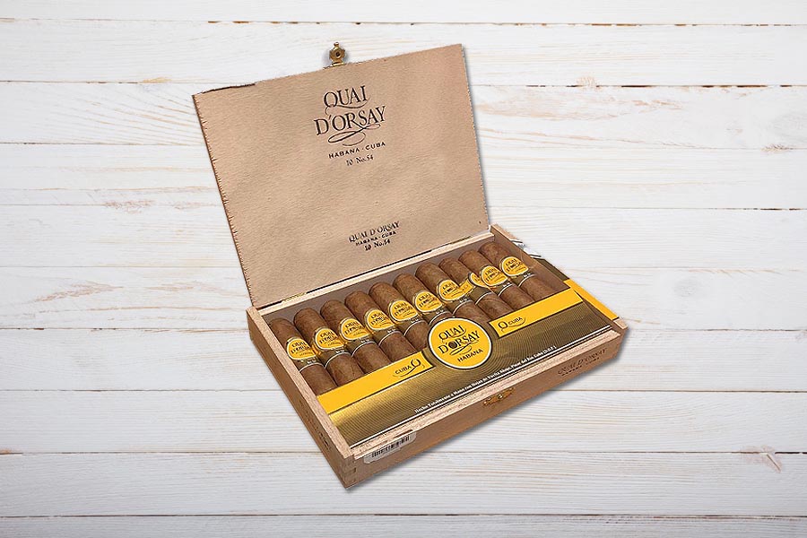 Quai d'Orsay Cigars No.54, Edmundo Grueso, Box 10er
