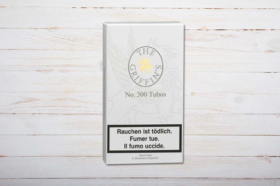 The Griffins Zigarren Classic No.300 im Tubo/Alutube, Corona Larga, Ring 43, Länge: 159 mm, Box 4er