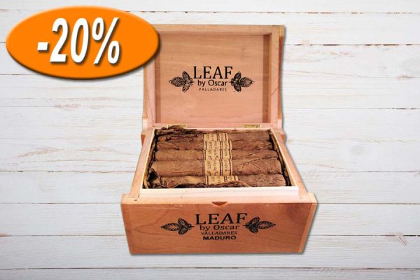 Oscar Valladares Cigars, Leaf by Oscar Maduro Toro, Box 20er, Sale