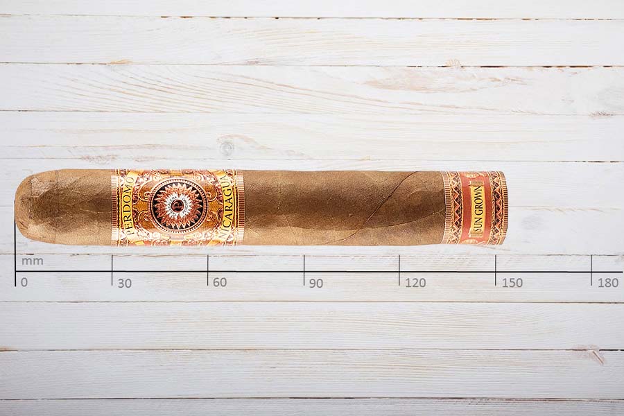 Perdomo Zigarren Nicaragua Bourbon Barrel Aged (BBA) Sun Grown Gordo, Ring 60, Länge: 152 mm