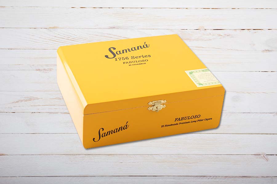 Samana Zigarren 1756 Series Fabuloso, Perfecto, Ring 53, Länge: 152 mm, Box 25er