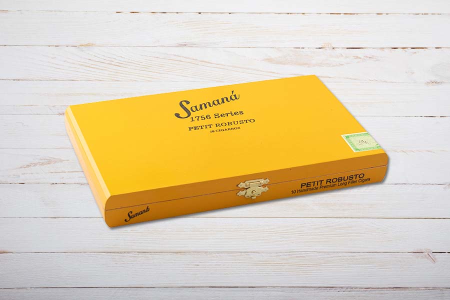 Samana Zigarren 1756 Series Petit Robusto, Ring 50, Länge: 108 mm, Box 10er