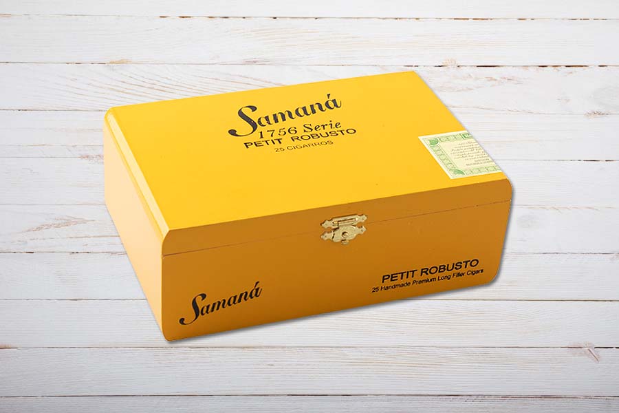 Samana Zigarren 1756 Series Petit Robusto, Ring 50, Länge: 108 mm, Box 25er