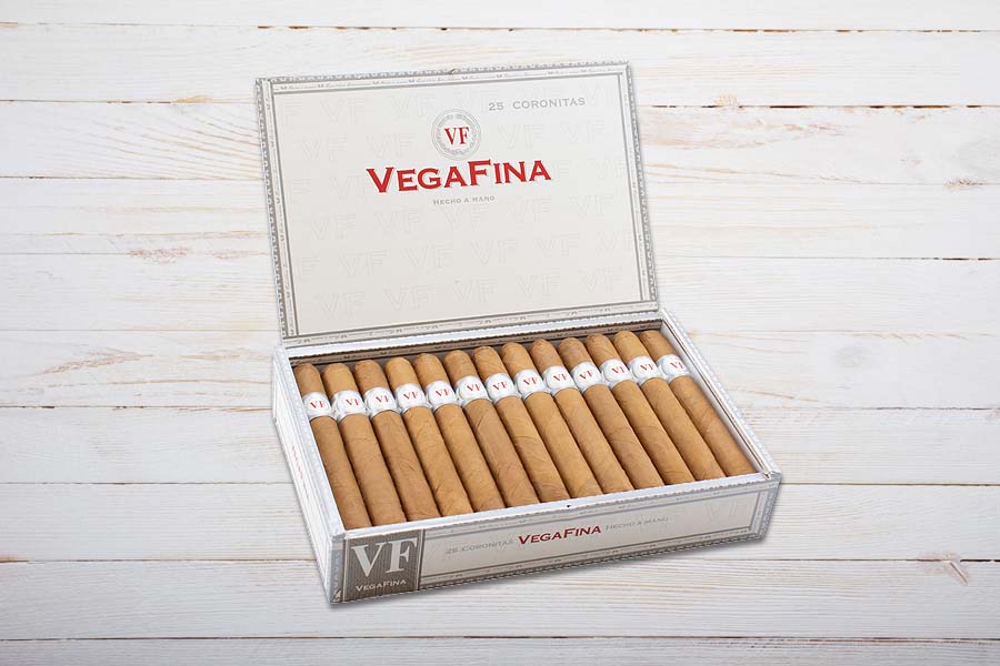 VegaFina Classic Zigarren Coronitas, Ring 42, Länge: 133 mm, Box 25er