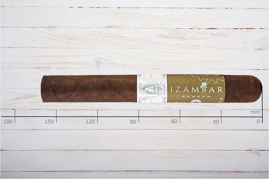 Izambar Cigars Swindon Robusto Extra, Ring 54, Länge: 159 mm