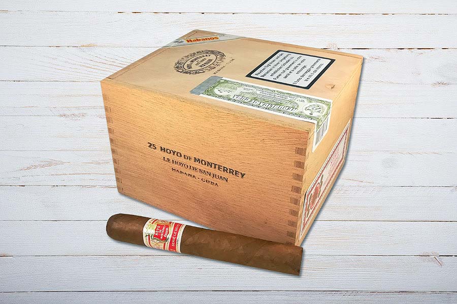 Hoyo de Monterrey Habana Zigarren Le Hoyo de San Juan, Geniales, Ring 54, Länge: 150 mm, Box 25er