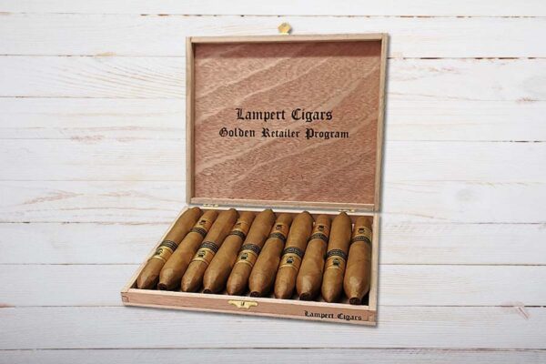 Lampert Cigars Golden Retailer Program, Salomones, Box 10er