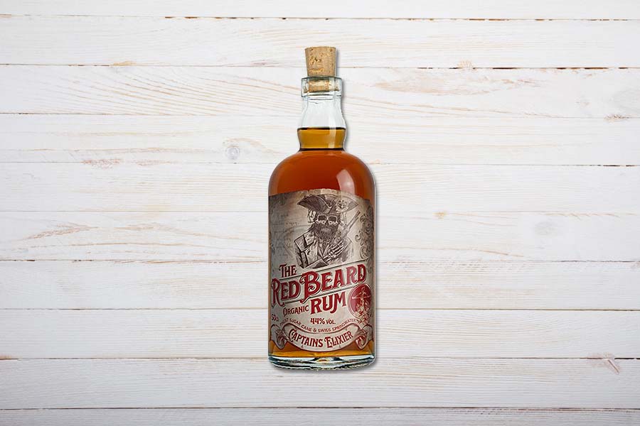 Red Beard Captains Elixier, Barreled Organic Rum, 50cl, Schweiz