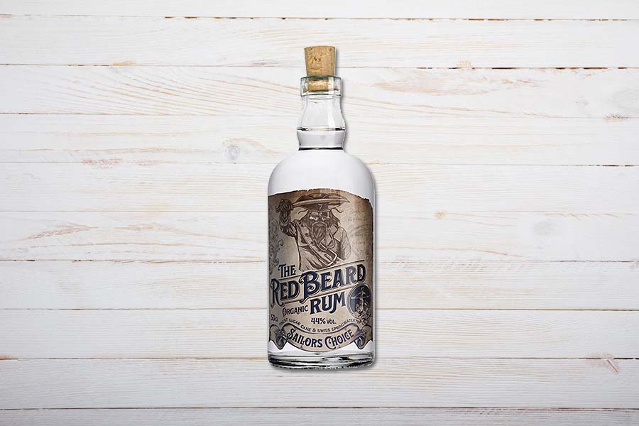 Red Beard Sailors Choice, White Organic Rum, 50cl, Schweiz