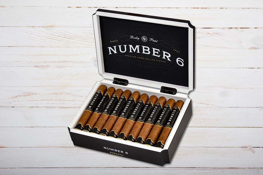 Rocky Patel Cigars Number 6 Robusto, Box 20er