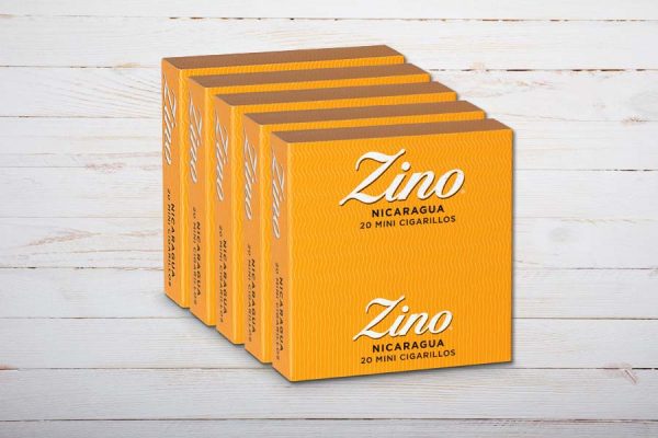 Zino Mini Cigarillos Nicaragua, gelb, Zigarillos, Box 5x20er