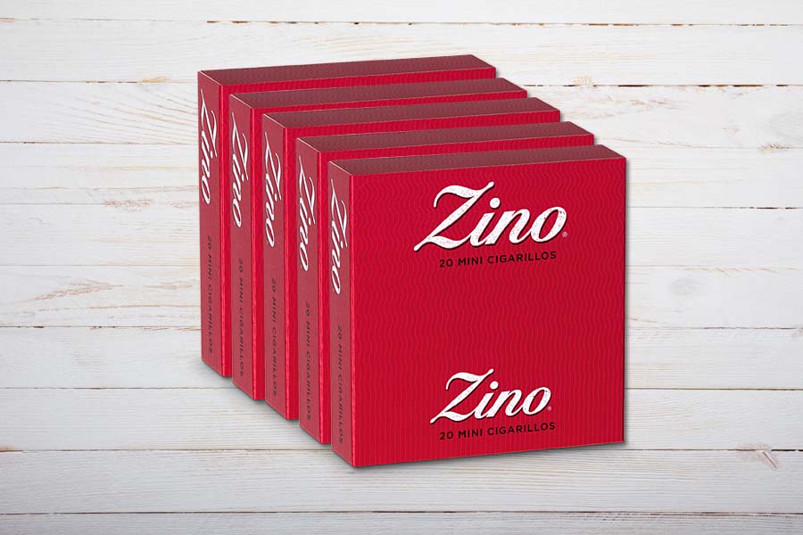 Zino Mini Cigarillos red, Zigarillos, Box 5x20er