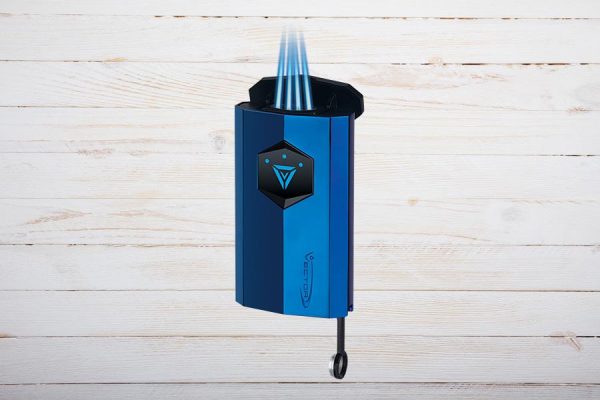 Vector Icon III Electro-USB-Jetflame Quadruple, 4-flammig, Sparkle Blue