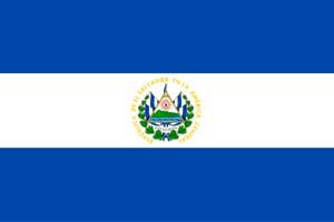 El Salvador, Flag, Fahne