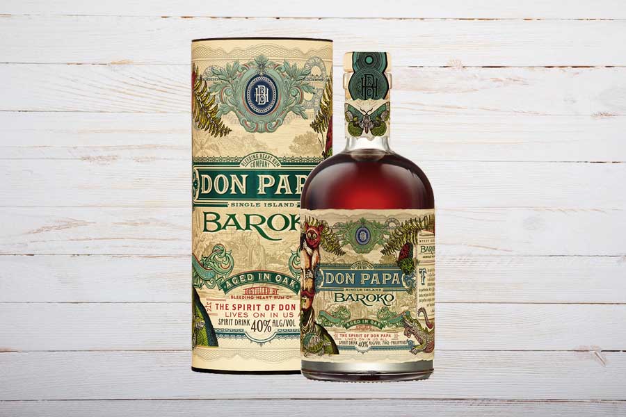 Don Papa Baroko Rum, Philippinen, 70cl