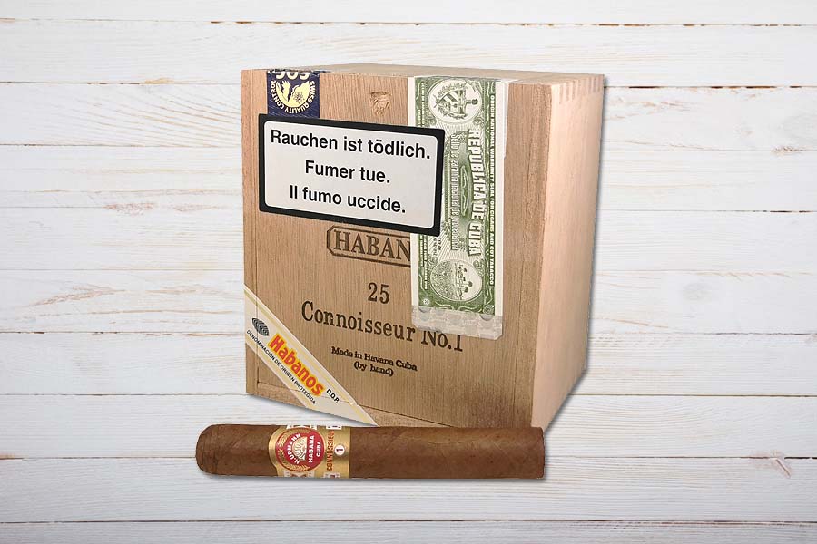 H.Upmann Connossieur No.1 Cigars, Hermosos No.4, Box 25er