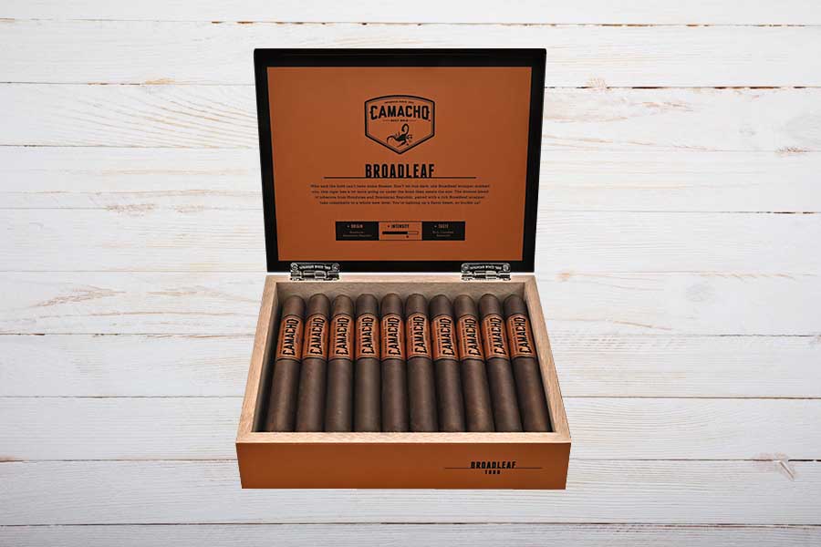 Camacho Cigars Broadleaf Toro, Box 20er