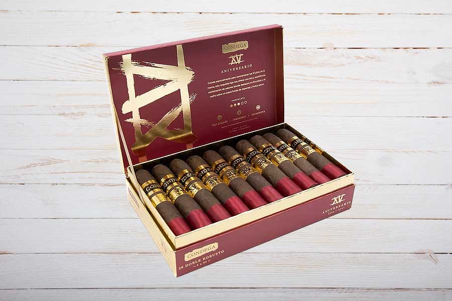 Condega XV Aniversario Cigars, Doble Robusto, Box 20er
