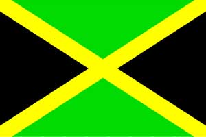 Jamaika Fahne Flag