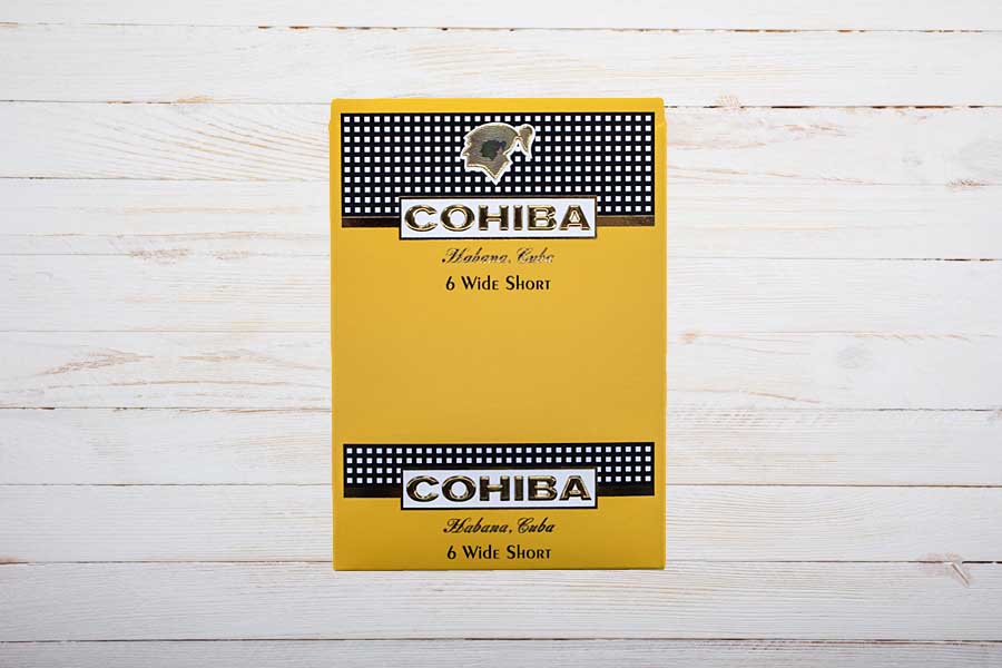 Cohiba Wide Short Zigarillos, Box 6er